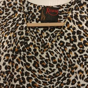 Xisura Leopard Caftan